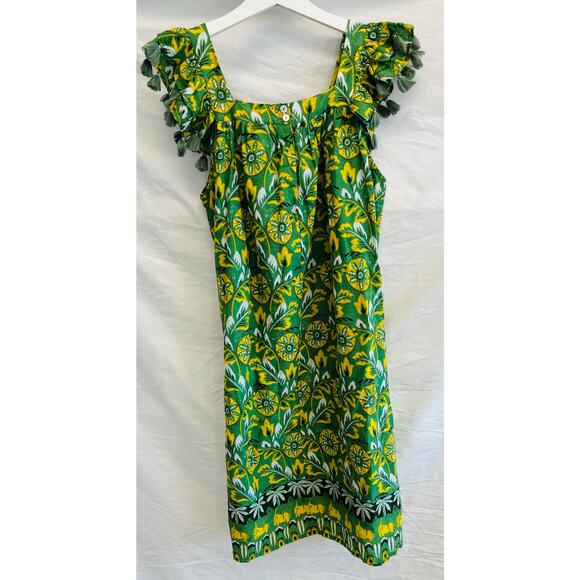 Roller Rabbit Floral Dress size 12 - Picture 1 of 5